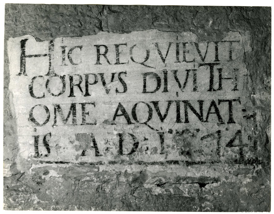 iscrizione (dipinto) - ambito laziale (sec. XVII)